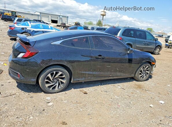 2HGFC4B55JH301475 2018 HONDA CIVIC Черный Передняя правая четверть
