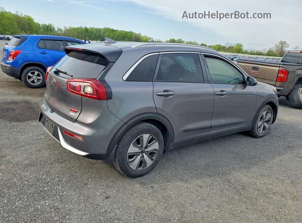 KNDCB3LC5H5104688 2017 KIA NIRO Gray Delantero derecho