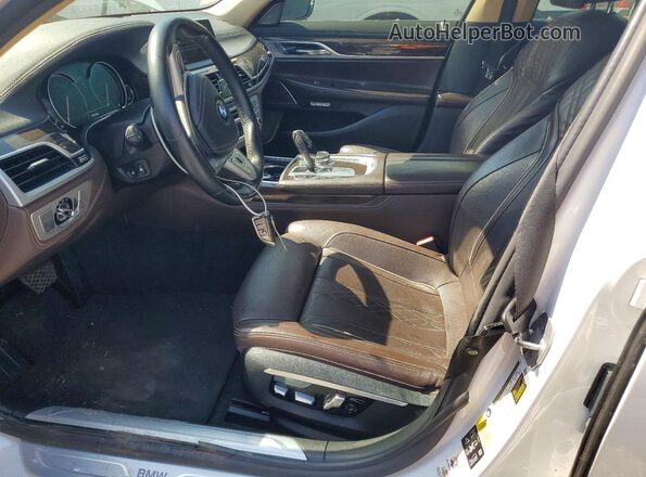 WBA7F2C51GG419358 2016 BMW 7 SERIES White Vista del salpicadero