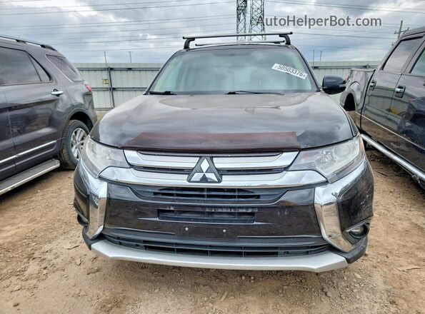 JA4AD3A36HZ010956 2017 MITSUBISHI OUTLANDER Black Vista trasera