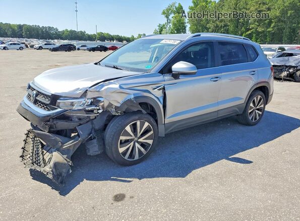3VVRX7B2XNM022748 2022 VOLKSWAGEN TAOS Серый Задняя левая четверть