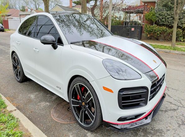 WP1BG2AY1NDA56239 2022 PORSCHE CAYENNE White Trasero izquierdo