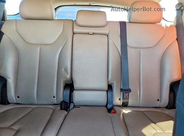 5NMS53AA1LH206810 2020 HYUNDAI SANTA FE Gray Vista interior trasera