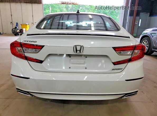 1HGCV1F36NA091381 2022 HONDA ACCORD White უკანა ხედი
