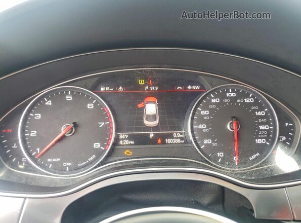 WAUWGAFCXGN032140 2016 AUDI A7 Silver უკანა სავარძლების ხედი