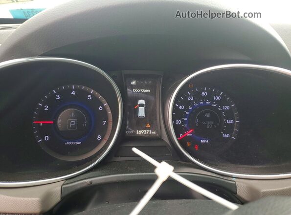 KM8SR4HF5GU156869 2016 HYUNDAI SANTA Silver 
