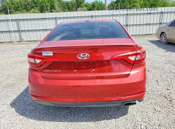5NPE24AF7HH515330 2017 HYUNDAI SONATA Red 