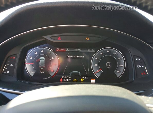 WA1EVAF12KD040521 2019 AUDI Q8 Black უკანა სავარძლების ხედი