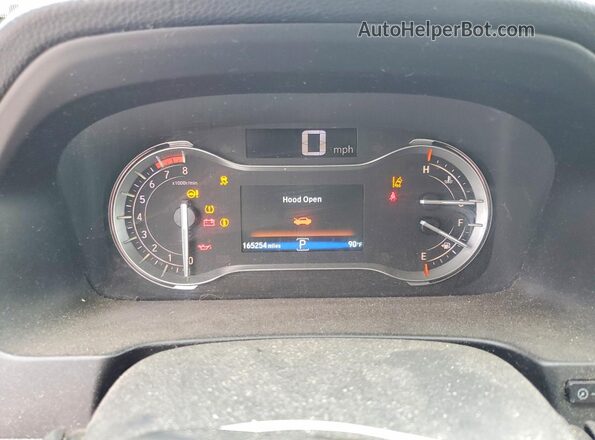 5FNYF6H99GB115148 2016 HONDA PILOT Black Вид щитка приладів