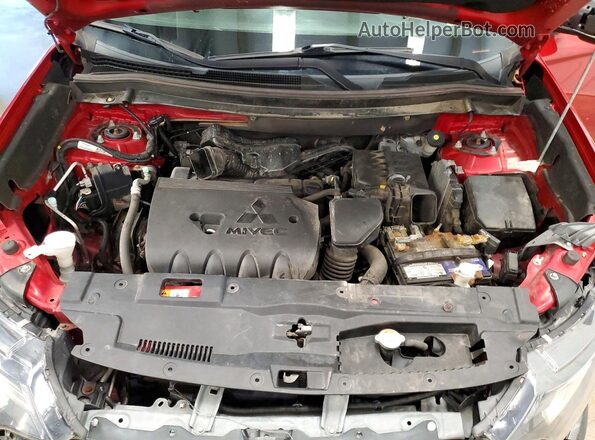 JA4AZ3A36HZ010845 2017 MITSUBISHI OUTLANDER Red 