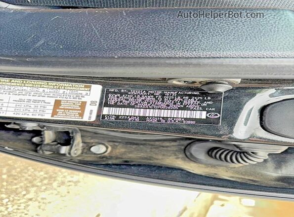 58ADA1C12PU028205 2023 LEXUS ES Черный 