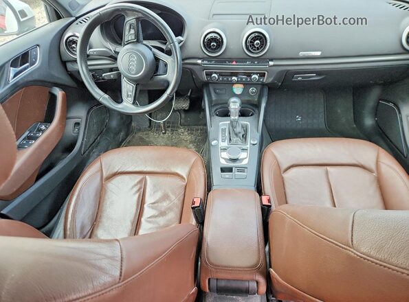 WAUTPBFF8JA062268 2018 AUDI A3 White Սարքավորումների վահանակի տեսք
