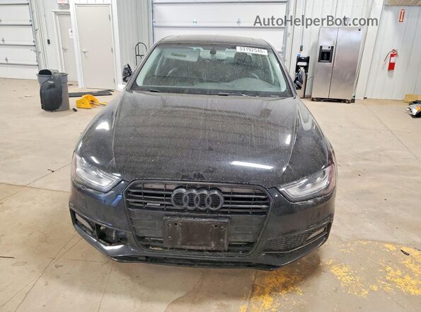 WAUFFAFL3GN001279 2016 AUDI A4 Black Հետևի տեսք