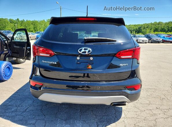 5NMZT3LB9JH091039 2018 HYUNDAI SANTA Black 