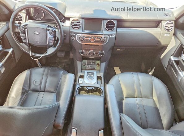 SALAG2V62GA801650 2016 LAND ROVER LR4 Black Вид щитка приладів