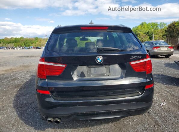 5UXWX9C51G0D67406 2016 BMW X3 Black 