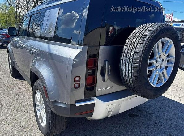 SALEJ7EX0R2286346 2024 LAND ROVER DEFENDER Silver Przód prawy