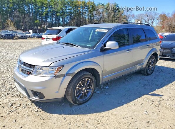 3C4PDCBG5KT799018 2019 DODGE JOURNEY Silver Rear left