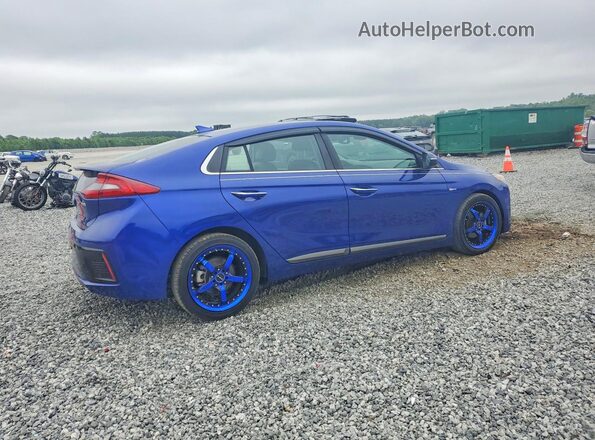 KMHC05LC5KU110419 2019 HYUNDAI IONIQ Blue Delantero derecho