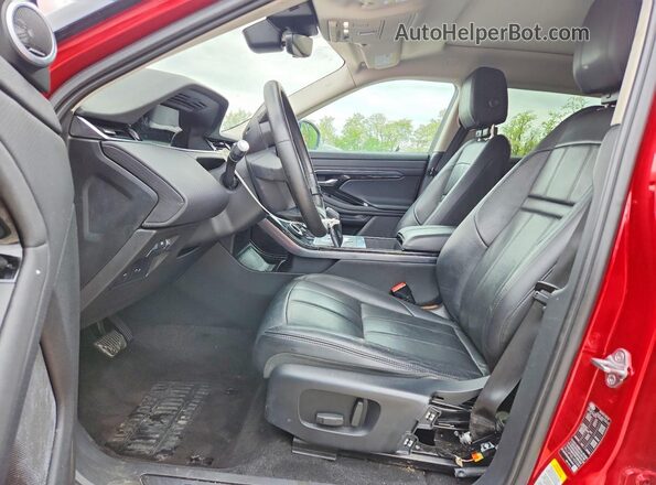 SALZJ2FX9LH033369 2020 LAND ROVER RANGE ROVER Red Widok deski rozdzielczej
