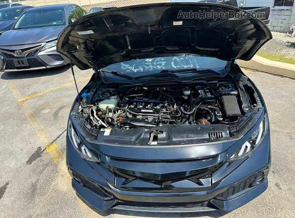2HGFC1E54KH703743 2019 HONDA CIVIC Black 