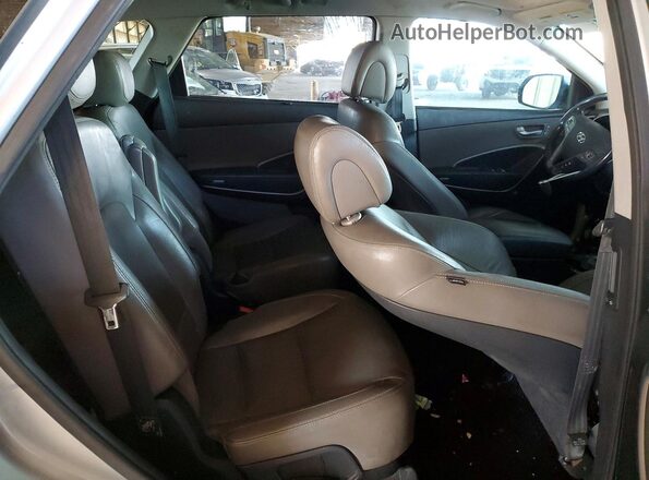 KM8SR4HF4HU218182 2017 HYUNDAI SANTA Silver 