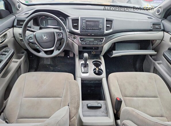 5FNYF5H18HB003821 2017 HONDA PILOT Gray 