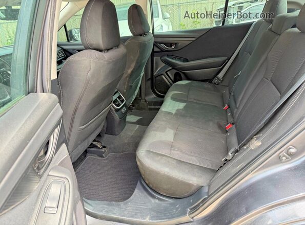 4S3BWAD66N3019010 2022 SUBARU LEGACY Gray Вид салону спереду