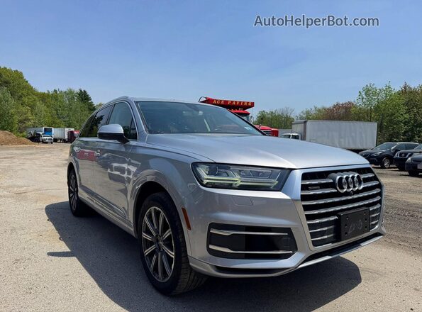 WA1LAAF78HD004851 2017 AUDI Q7 Silver უკანა მარცხენა