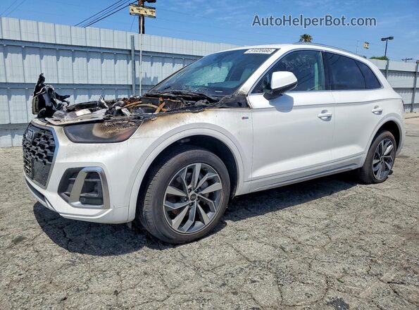 WA1EAAFYXP2055473 2023 AUDI Q5 Белый Задняя левая четверть