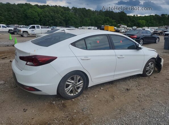 5NPD84LF3KH436641 2019 HYUNDAI ELANTRA White 