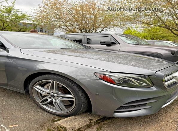 WDDZF4KB2JA403992 2018 MERCEDES-BENZ E Gray Tył lewy