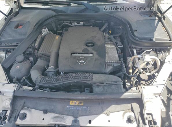 WDC0G4KB8KV185075 2019 MERCEDES-BENZ GLC-CLASS White VIN sticker view