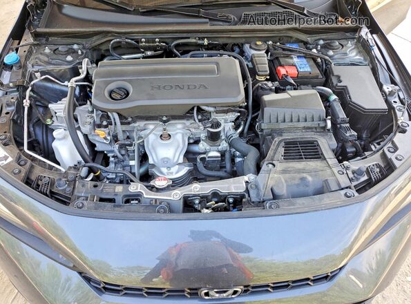 2HGFE2F27SH598233 2025 HONDA CIVIC Черный Вид задней части салона
