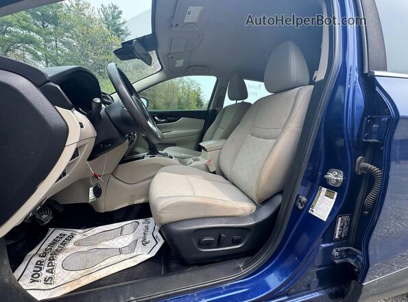 JN1BJ1CR7KW319243 2019 NISSAN ROGUE Синий 