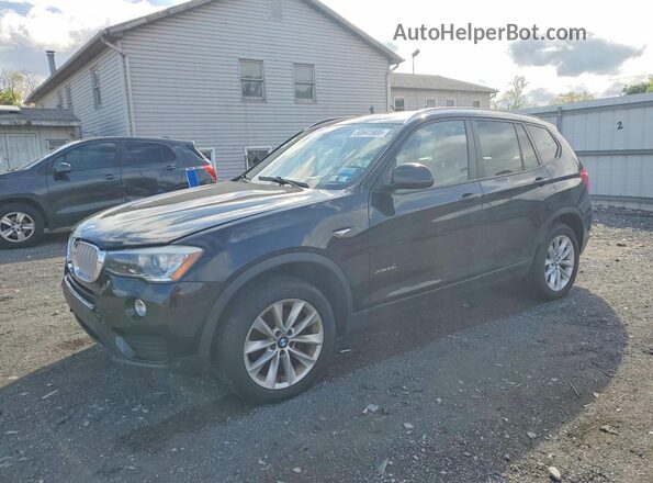 5UXWX9C51G0D67406 2016 BMW X3 Black 