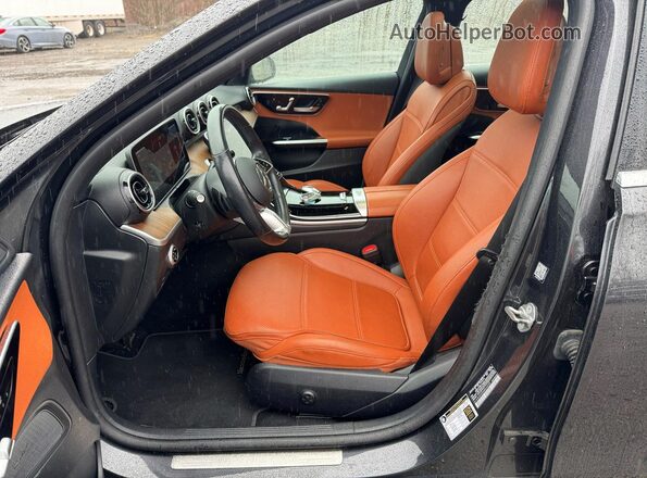 W1KAF4HBXNR044032 2022 MERCEDES-BENZ C Gray Widok naklejki z numerem VIN