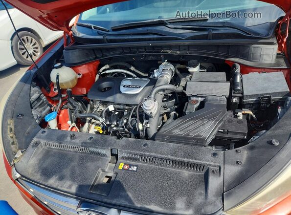 KM8J33A29GU029427 2016 HYUNDAI TUCSON Orange 