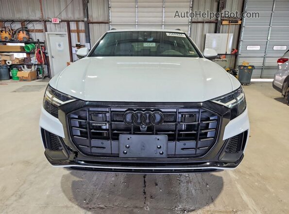 WA1EVBF1XND033763 2022 AUDI Q8 White Вид ззаду