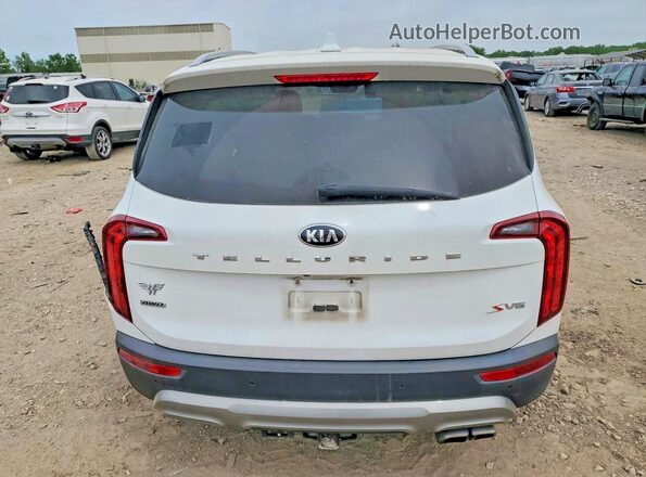 5XYP6DHC1LG044557 2020 KIA TELLURIDE Белый Вид салона спереди