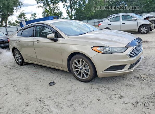 3FA6P0HD8HR290373 2017 FORD FUSION Gold 