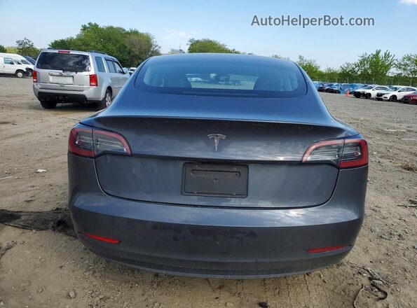 5YJ3E1EA9PF616572 2023 TESLA MODEL Синий Вид салона спереди