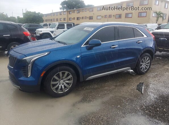 1GYFZCR42KF196539 2019 CADILLAC XT4 Blue Rear left