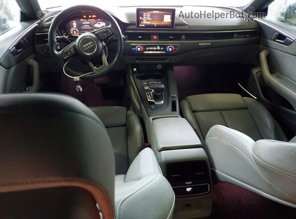 WAUFNCF5XJA053717 2018 AUDI A5 White Սարքավորումների վահանակի տեսք
