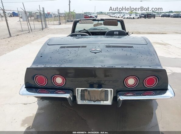194670S406641     1970 CHEVROLET CORVETTE Черный Панорамный вид салона 360°