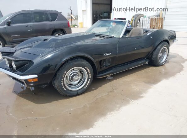 194670S406641     1970 CHEVROLET CORVETTE Черный Передняя левая четверть