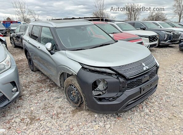 JA4J4UA85NZ611918 2022 MITSUBISHI OUTLANDER Серебряный 