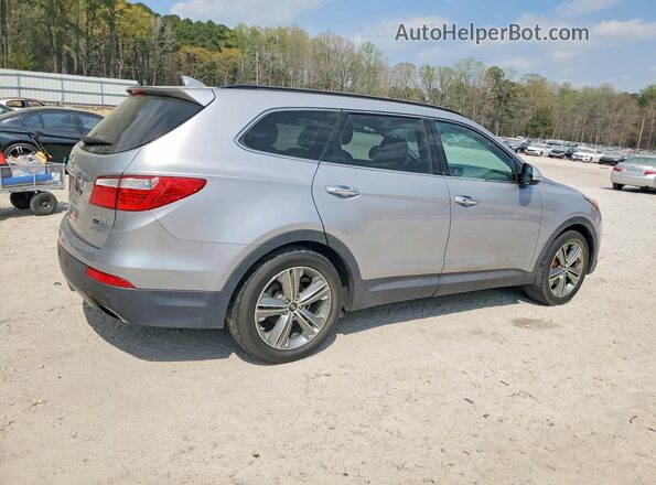 KM8SRDHF1GU157016 2016 HYUNDAI SANTA FE Silver Delantero derecho