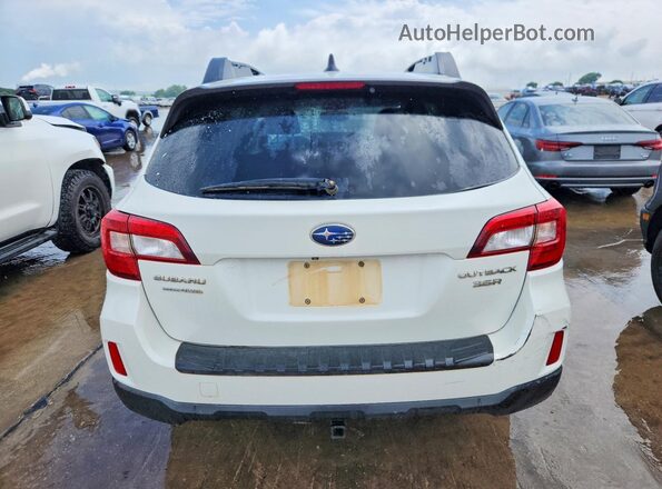 4S4BSEJC1G3297194 2016 SUBARU OUTBACK White წინა სალონის ხედი