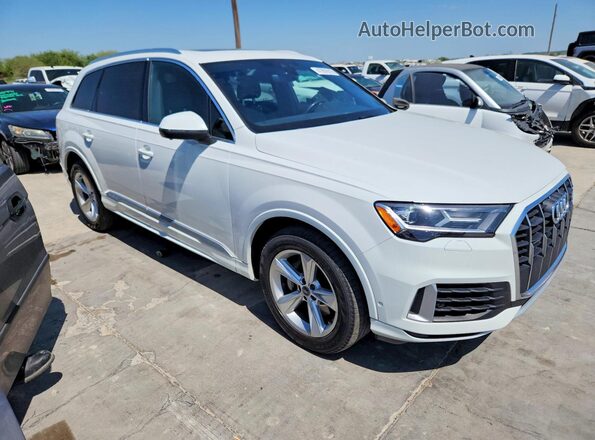 WA1AXAF72MD016963 2021 AUDI Q7 White წინა ხედი